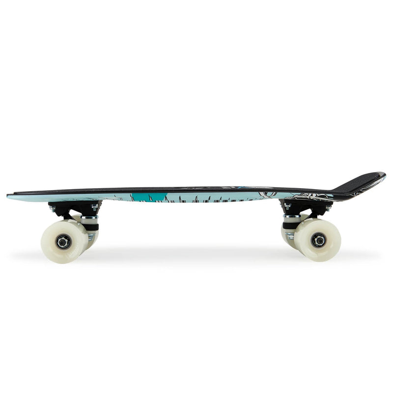 Penny 22 Inch Plastic Mini Cruiser with Grip Tape: Hawk Full Skull