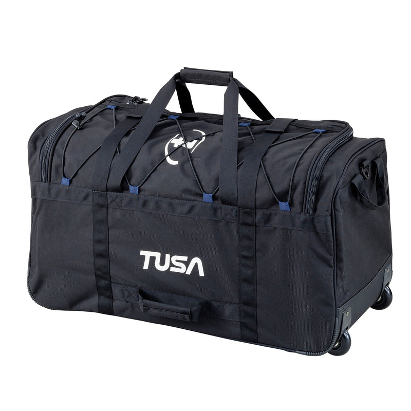 TUSA Large Heavy Duty Diver’s Roller Duffel with Telescopic Handle