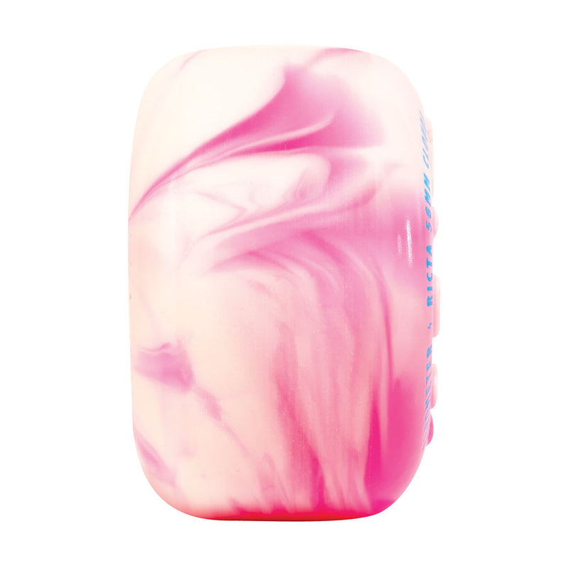 Ricta Pink Swirl Clouds Skateboard Wheels | 56mm 78A