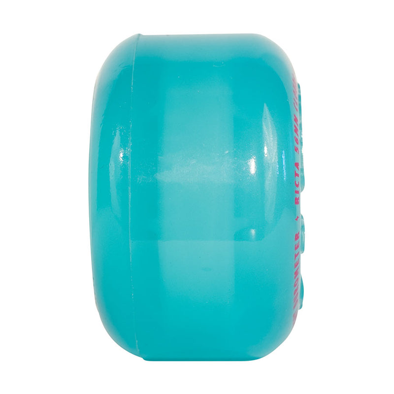 Ricta Teal Crystal Clouds Skateboard Wheels | 56mm 78A