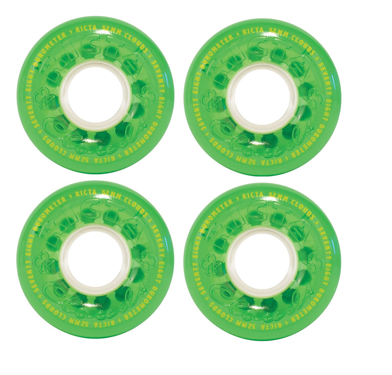 Ricta Crystal Clouds Skateboard Wheels | 52mm 78A