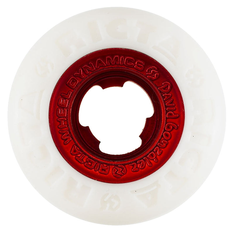 RICTA Skateboard Wheels David Gonzalez 53mm Chrome Core 81b 4 Pack