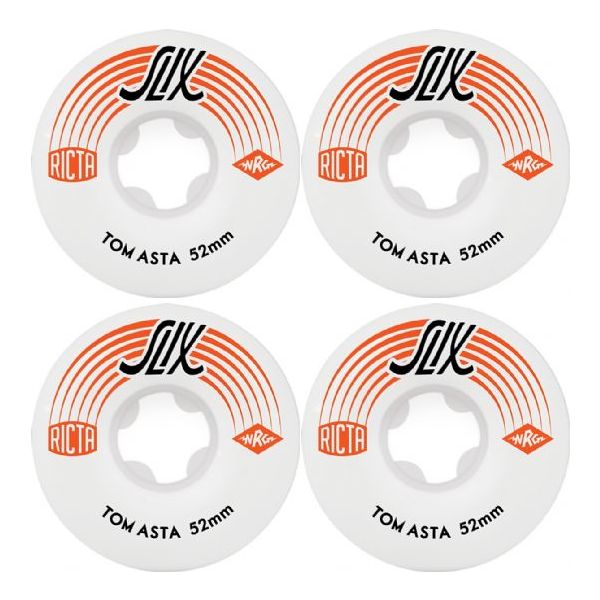 Ricta 52mm Tom Asta SLIX 81b Skateboard Wheels (4 Pack)