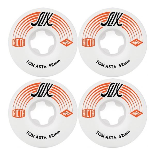 Ricta 52mm Tom Asta SLIX 81b Skateboard Wheels (4 Pack)