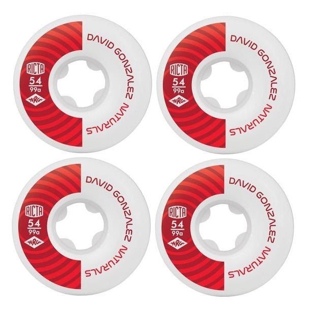 Ricta 54mm Gonzalez Pro Natural 99a Skateboard Wheels (4 Pack)