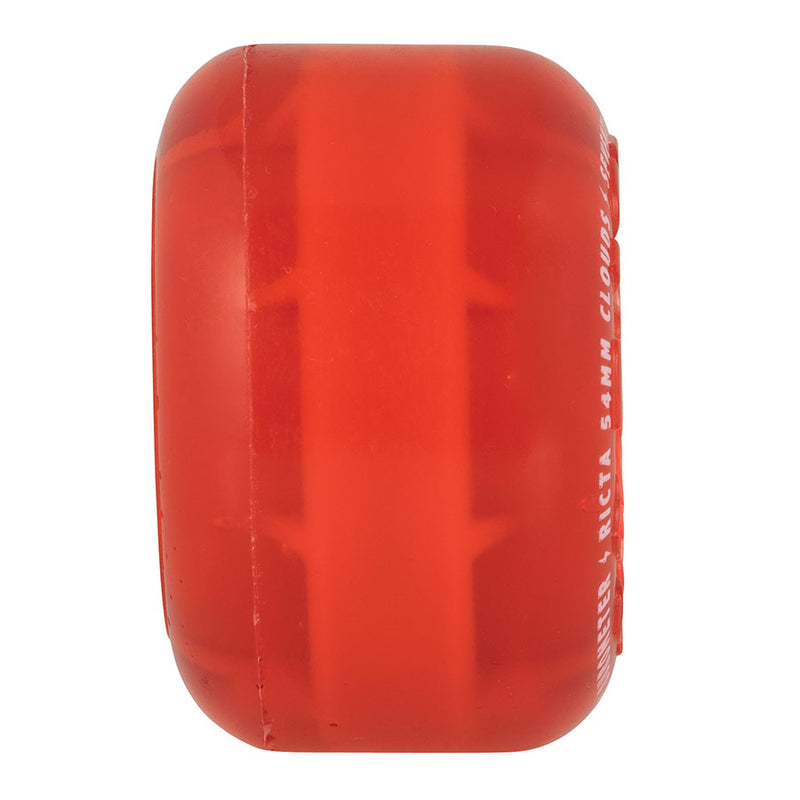 Ricta Red Crystal Clouds Skateboard Wheels | 54mm 78A
