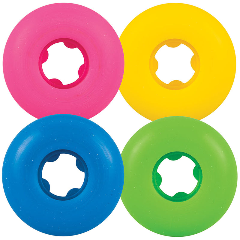 RICTA Skateboard Wheels 52mm Sparx 101a Mix Up Color 4 Pack