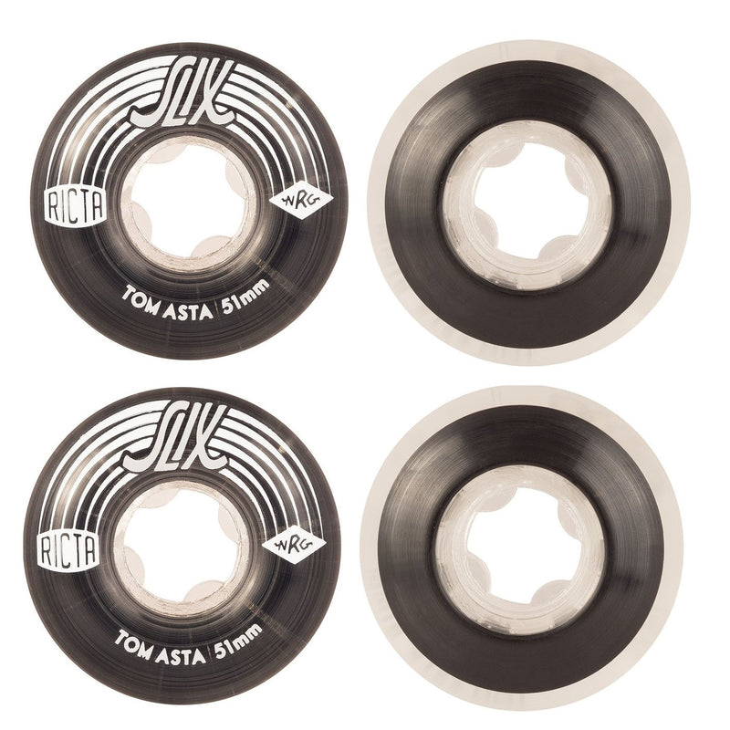 Ricta Asta Crystal Slix Skateboard Wheels | 51mm 99A