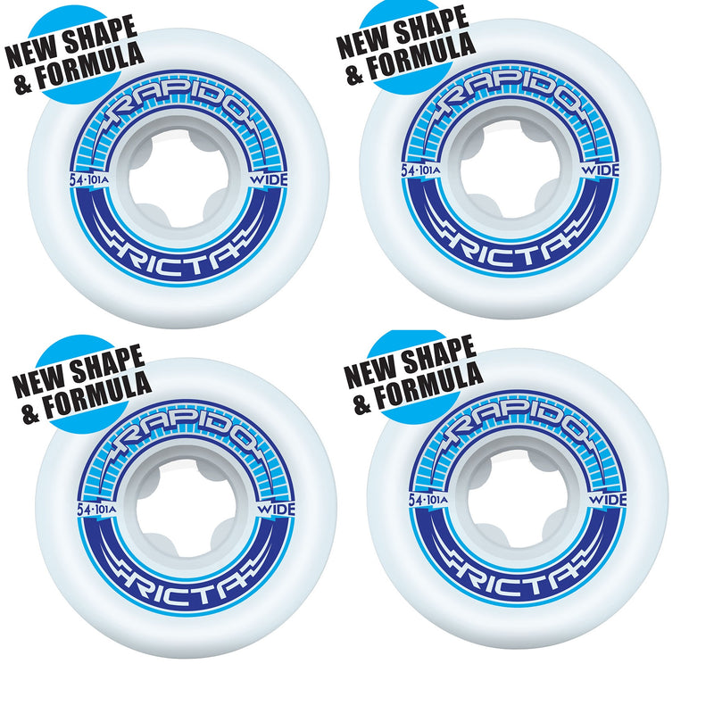Ricta Rapido Wide Skateboard Wheels | 54mm 101A