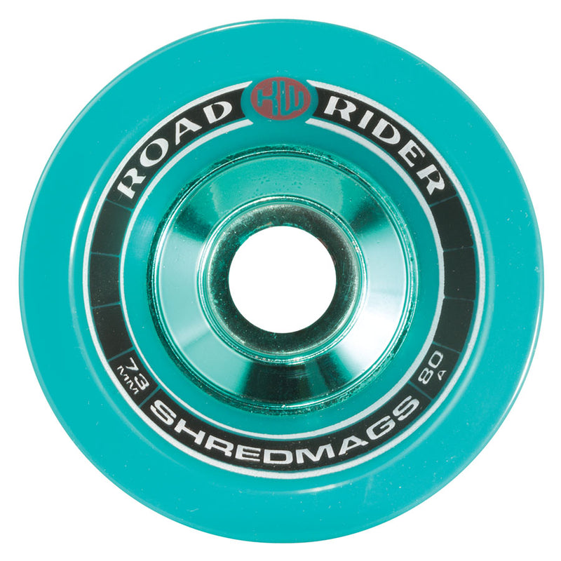 Road Rider Skateboard Wheels Shred Mags 73mm Team 80a 4 Pack