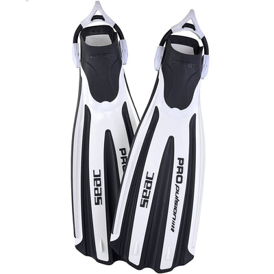 Seac Propulsion S - Open Heel Scuba Diving Fins with Sling Strap