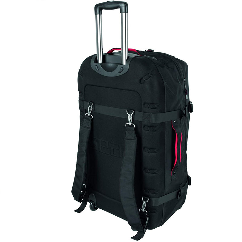 SEAC Equipage 1000, Roller Backpack Bag for Scuba Diving Equipment, 140 lt, 30"x17"x15", Large Duffel Gear Bag