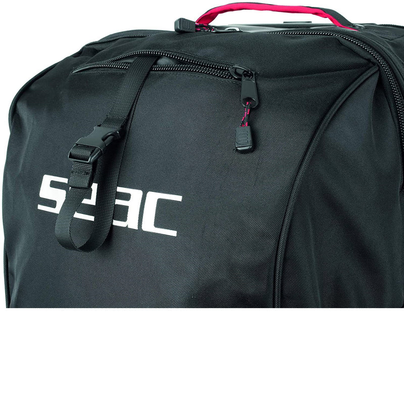 SEAC Equipage 1000, Roller Backpack Bag for Scuba Diving Equipment, 140 lt, 30"x17"x15", Large Duffel Gear Bag