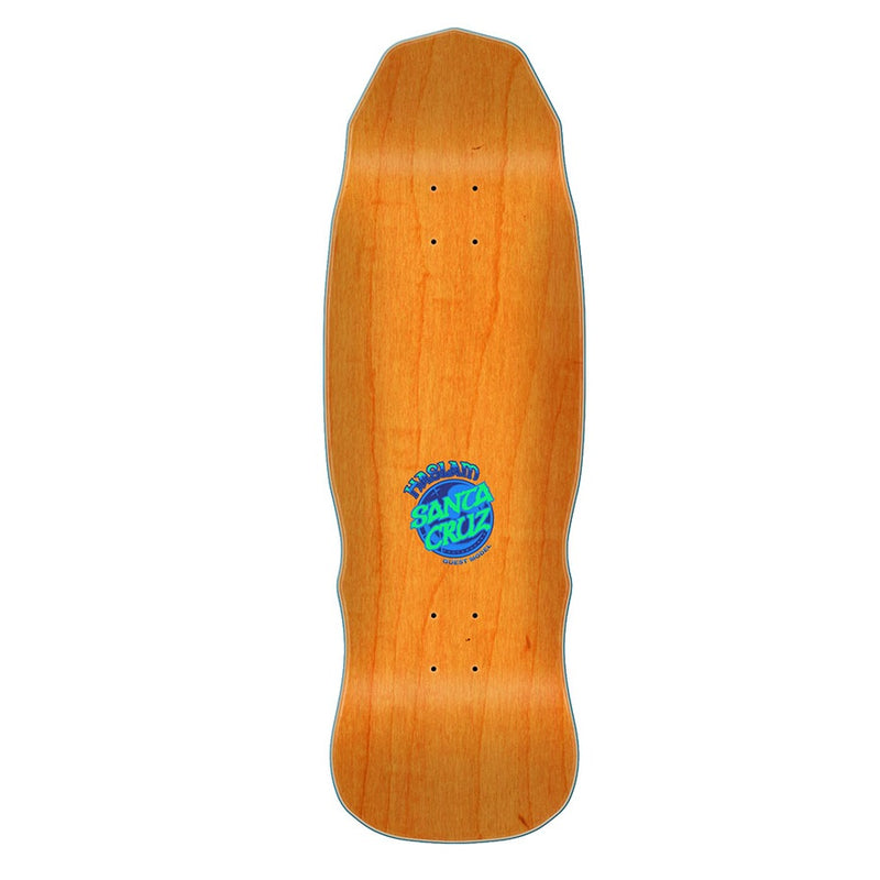 Santa Cruz 9.9 Haslam Snack Warrior Skateboard Deck