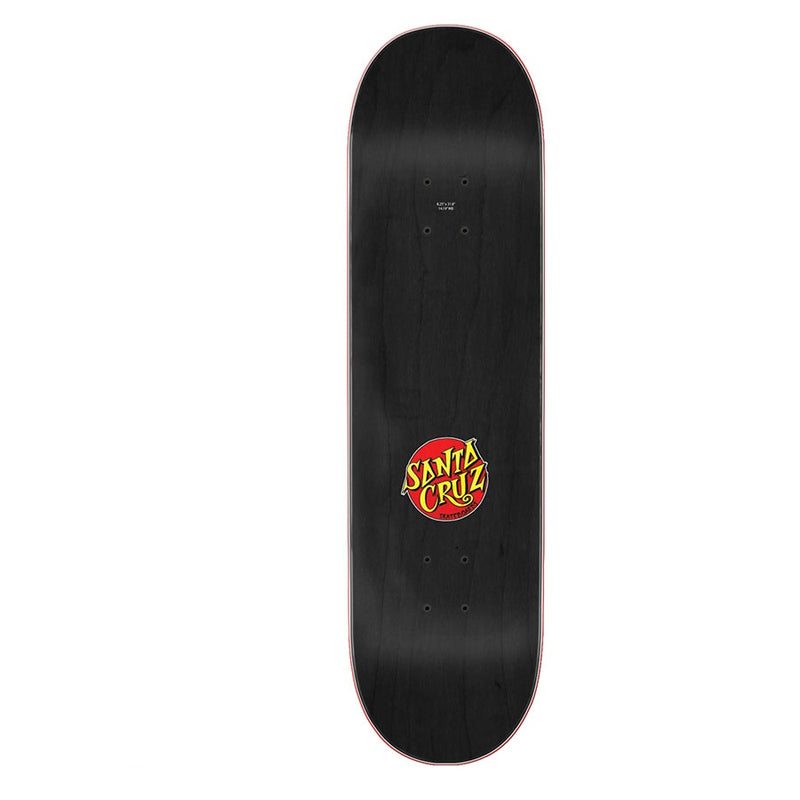 Santa Cruz 8.25 Braun Hot Dog Skateboard Deck