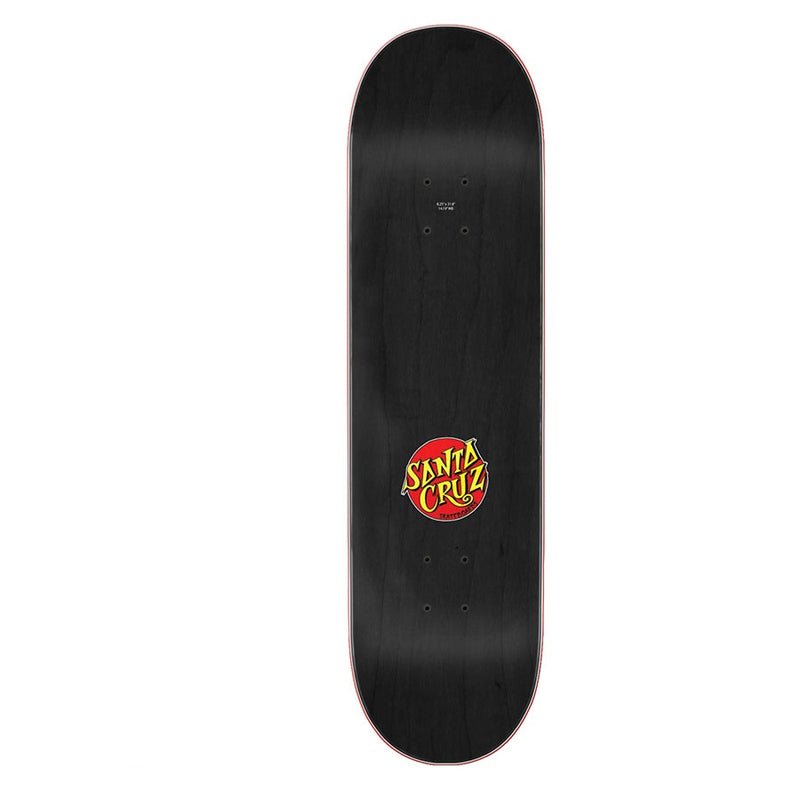 Santa Cruz 8.25 Braun Pyramid Hand Everslick Skateboard Deck