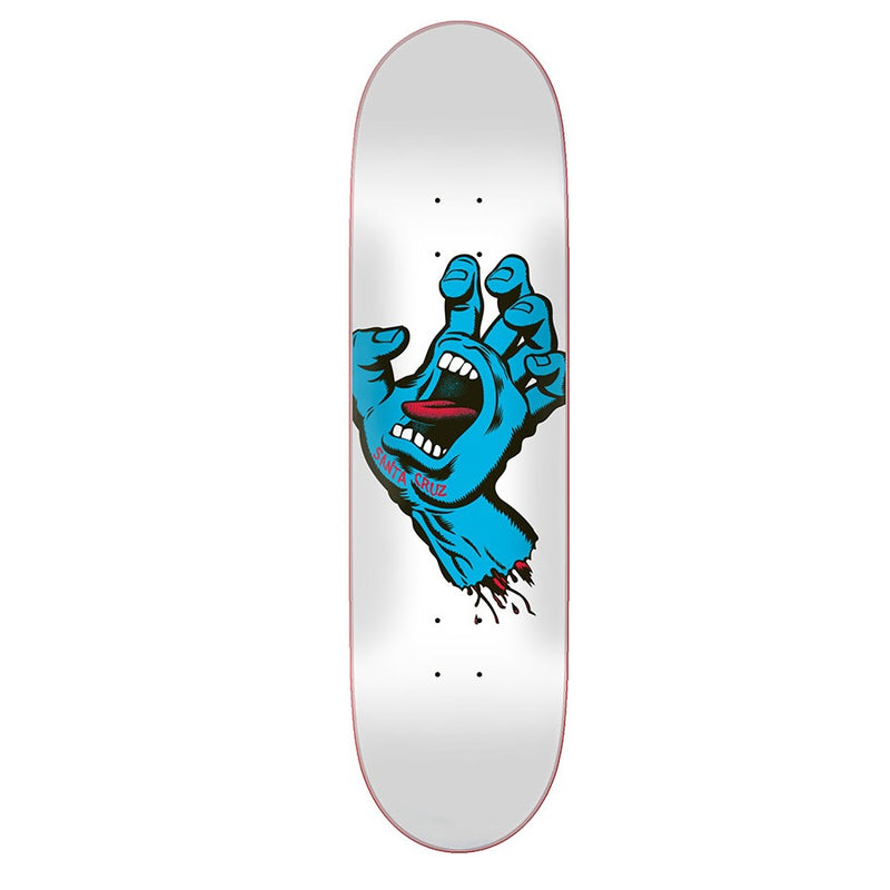 Santa Cruz 8.5 Screaming Hand Taper Tip Skateboard Deck