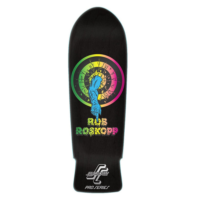Santa Cruz 10 Inch Roskopp Rob Target 1 ReIssue Skateboard Deck