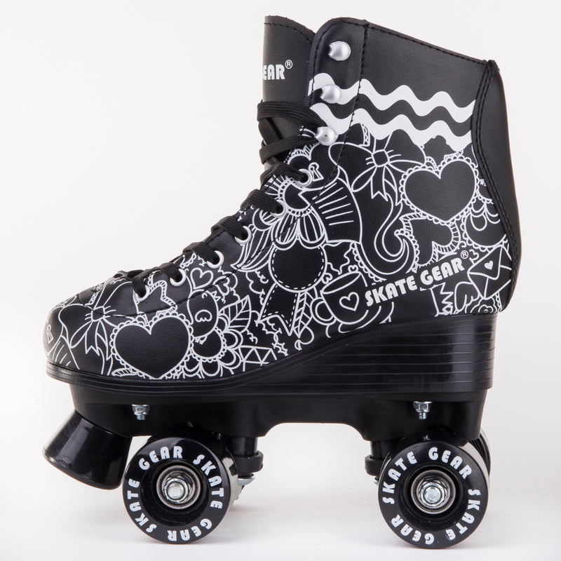 Skate Gear Graphic Roller Skates