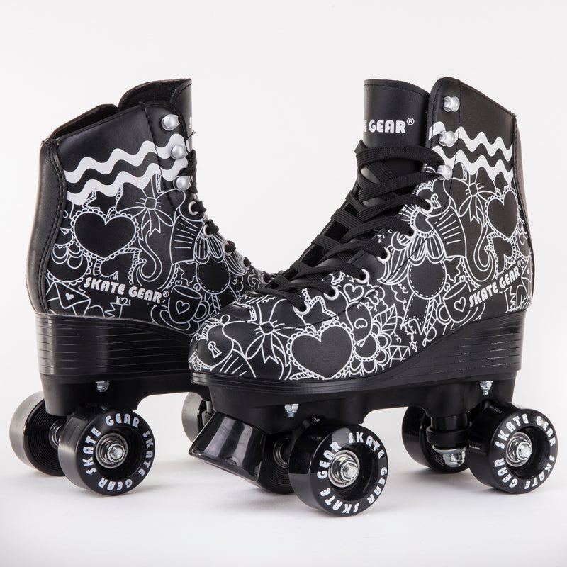 Skate Gear Graphic Roller Skates