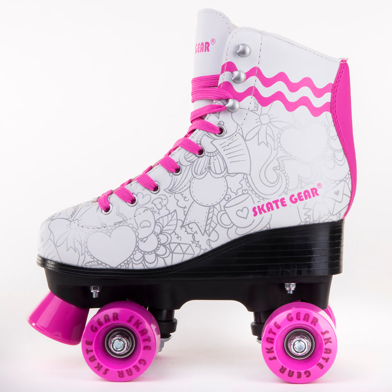 Skate Gear Graphic Roller Skates