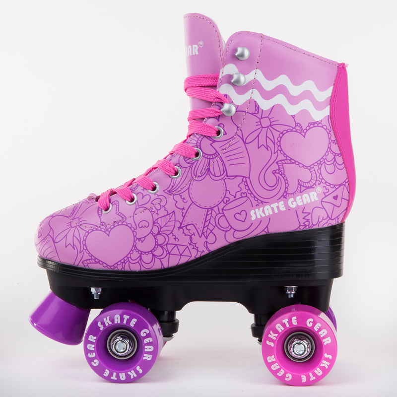 Skate Gear Graphic Roller Skates