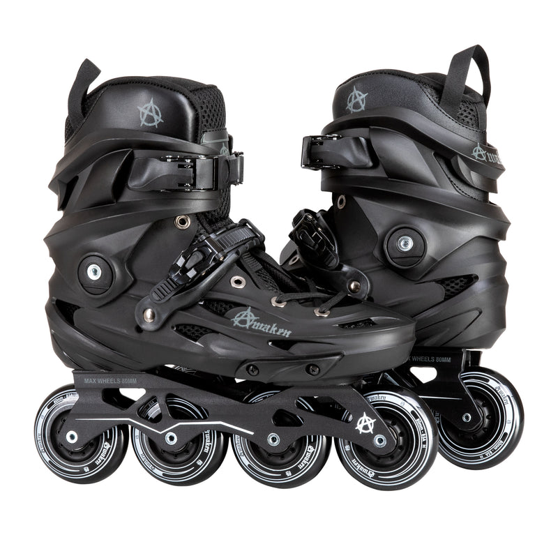 Shop 709 Awaken Break-Free Inline Roller Skates in Black 