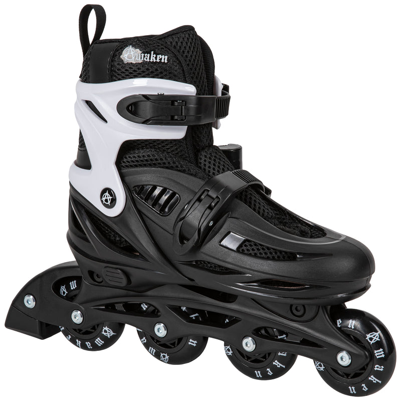 Awaken Adjustable Size Inline Skates | Beginner Roller Hockey Blades For Kids, Boys, Girls