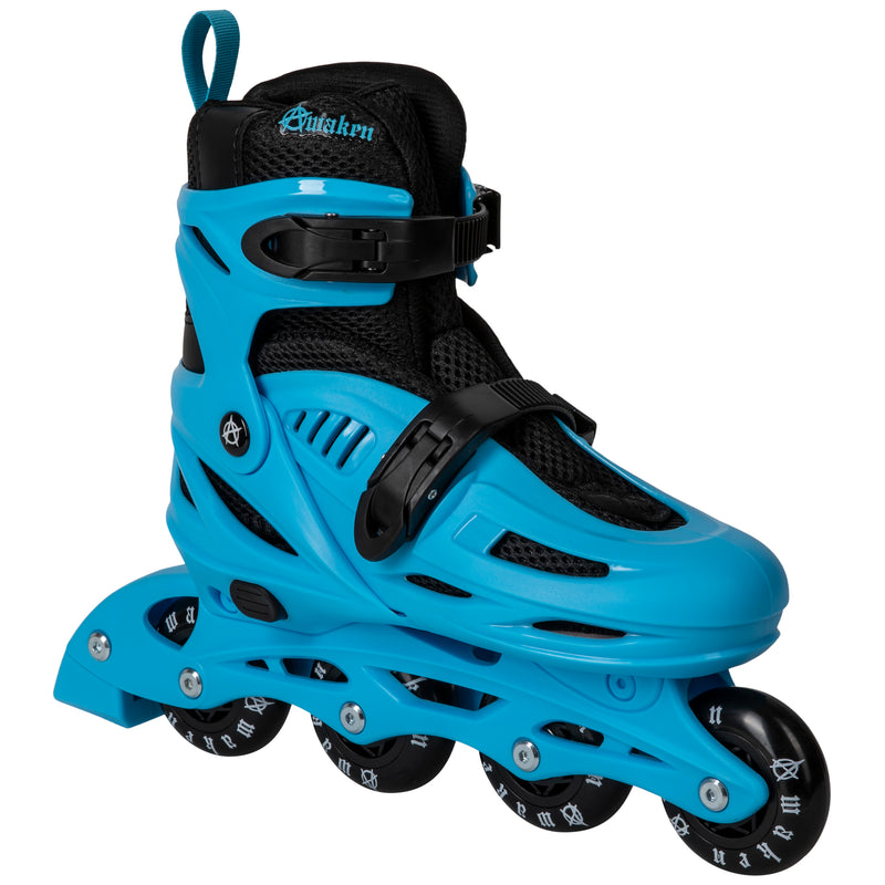 Awaken Adjustable Size Inline Skates | Beginner Roller Hockey Blades For Kids, Boys, Girls