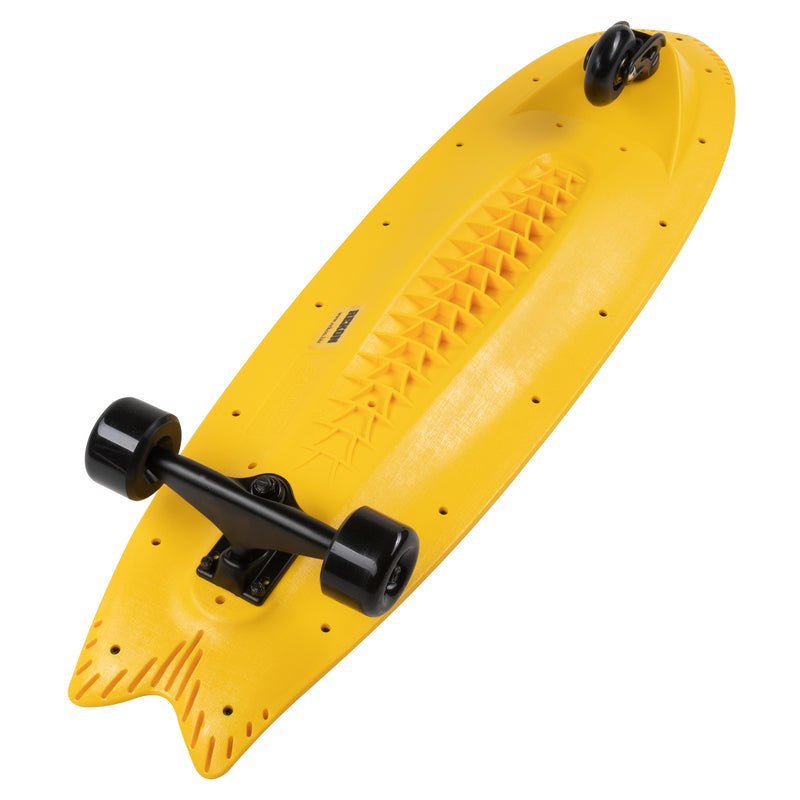 Rekon 36" x 9.5" Grip Top Surf Cruiser Skateboard with Carrying Bag