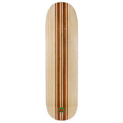 Blank 8.0 inch skateboard deck with bamboo bottom layer