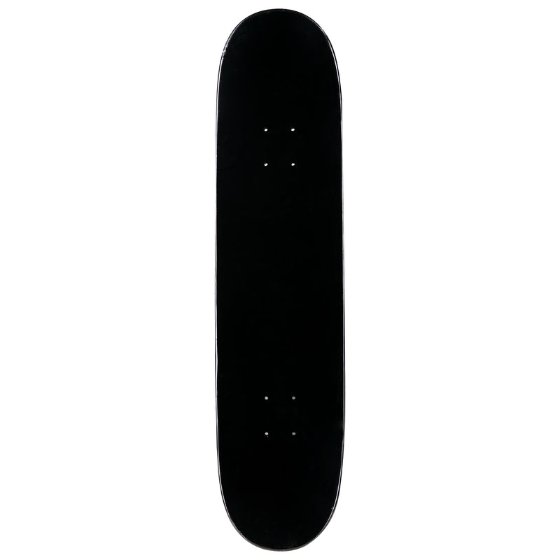 2-Tone Turbo Black and White Skateboard Deck