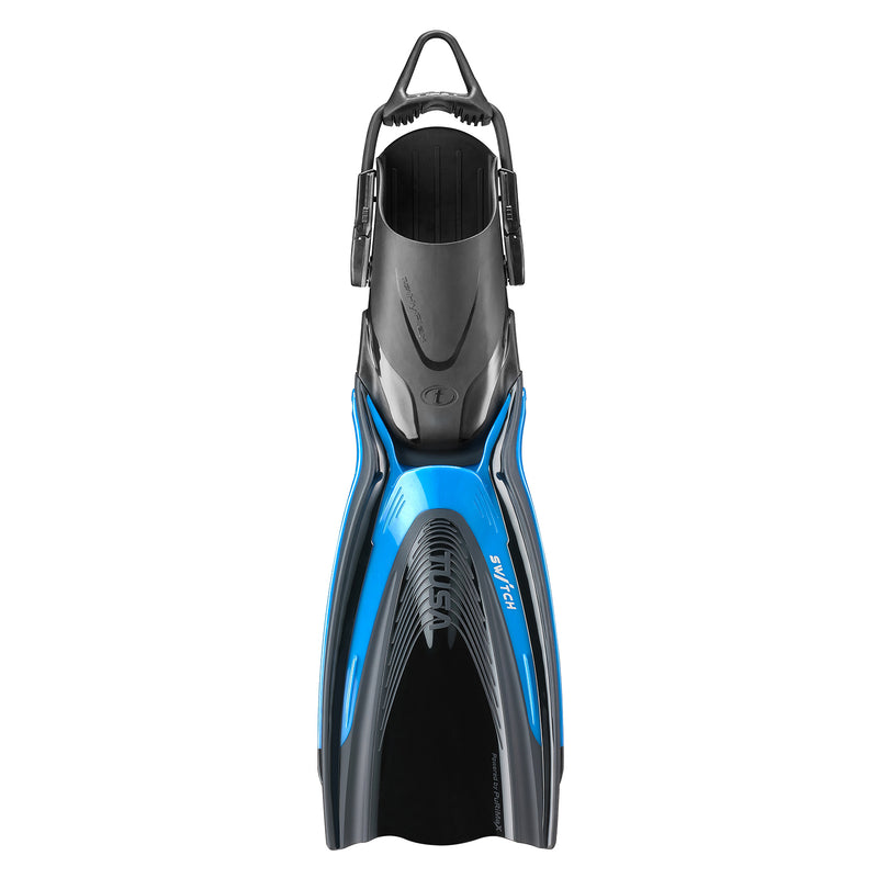 TUSA Premium Hyflex Switch Angled Blade Open Heel Dive Fins