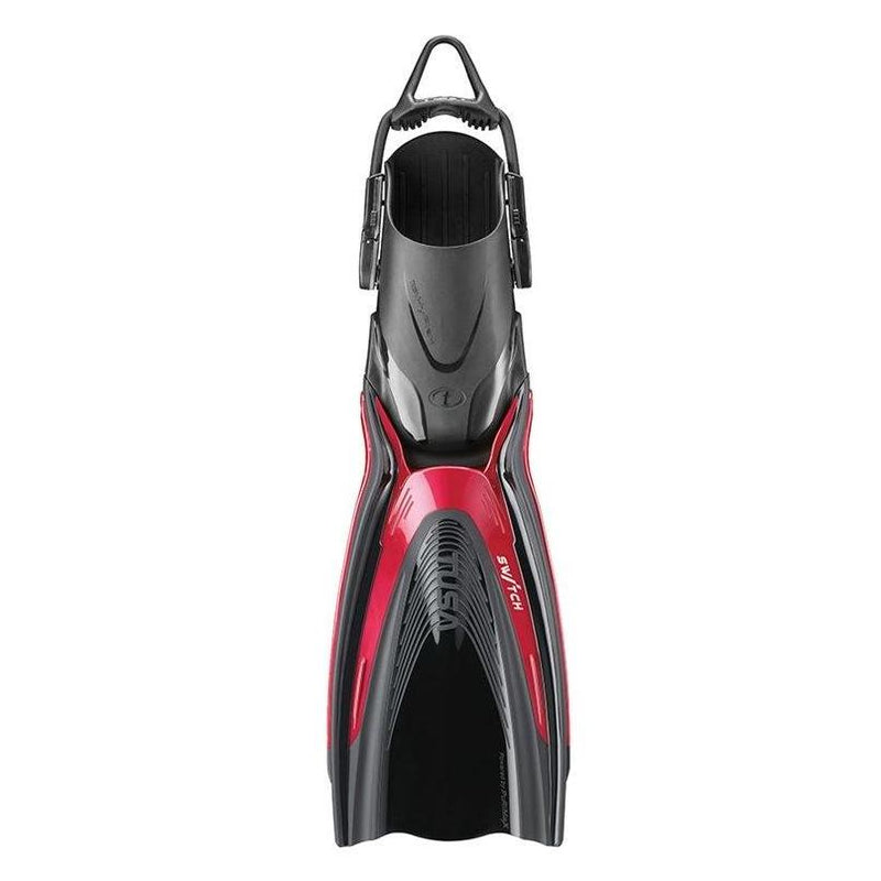 TUSA Premium Hyflex Switch Angled Blade Open Heel Dive Fins