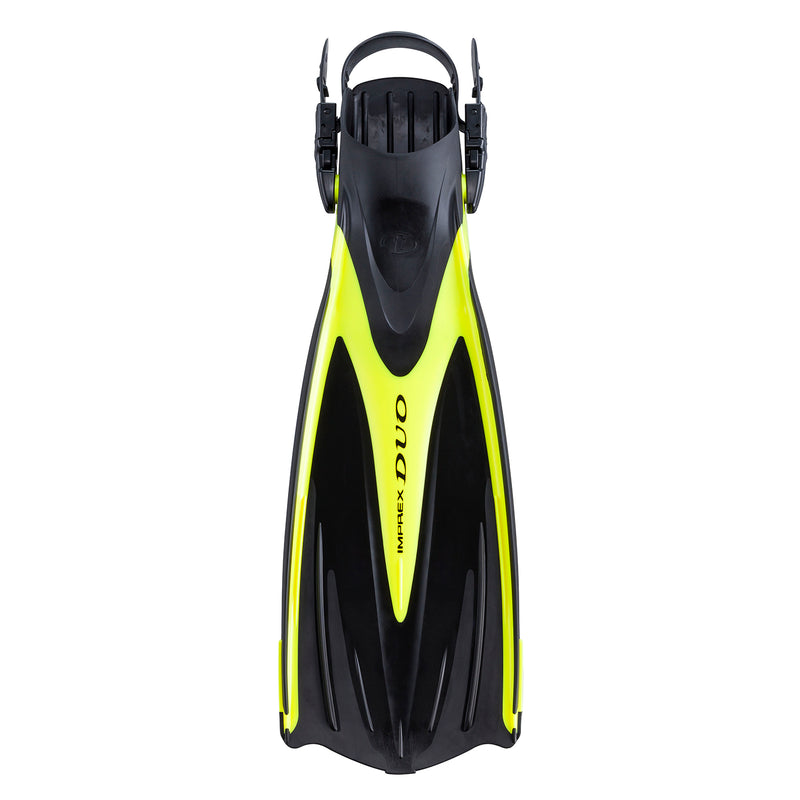 TUSA Imprex Duo Open Heel Dive Fins with Anatomic Fin Strap