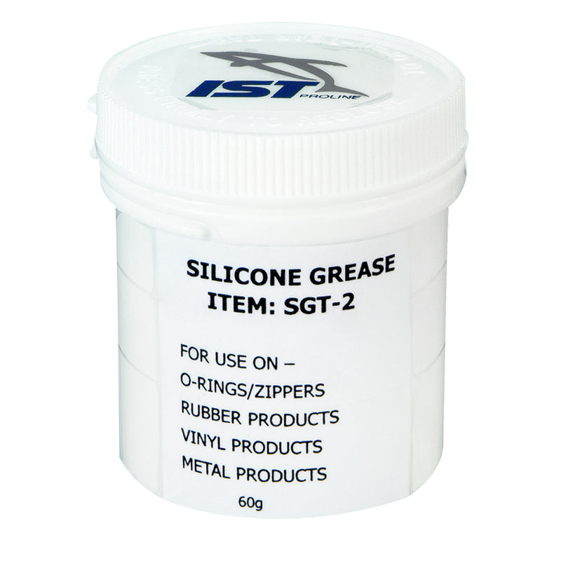 IST SGT-2 Silicone Grease for Scuba Gear, Large 2.12oz (60g)