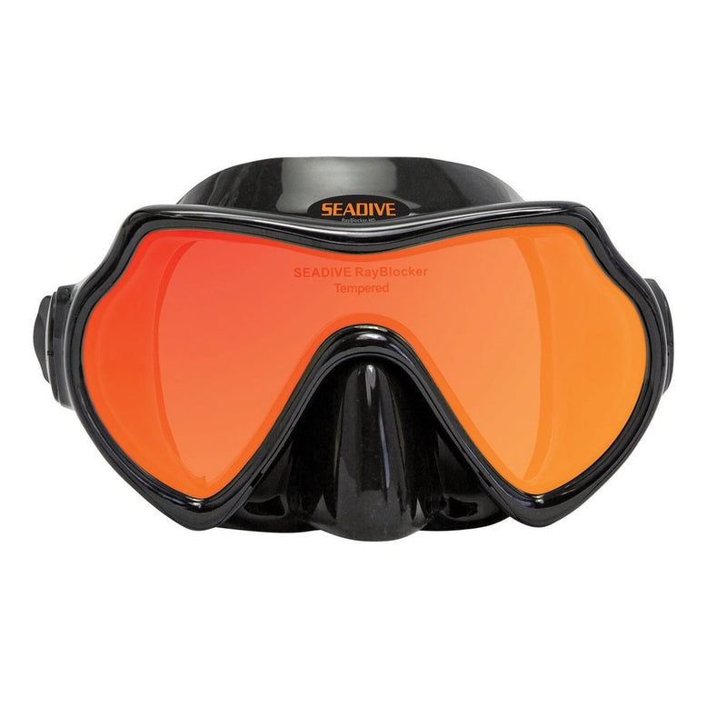 XS SCUBA Eagleye RayBlocker-HD Single Lens Anti-Glare Anti-UV Purge Mask