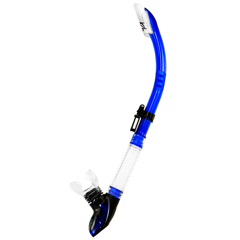 blue dry top snorkel