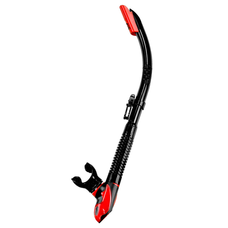 red dry top snorkel