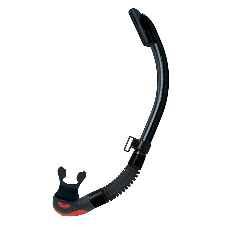 TUSA Black Silicone Platina Hyperdry II Semi Dry Top Snorkel