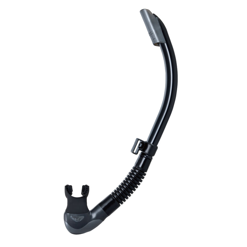 TUSA Black Silicone Platina Hyperdry II Semi Dry Top Snorkel