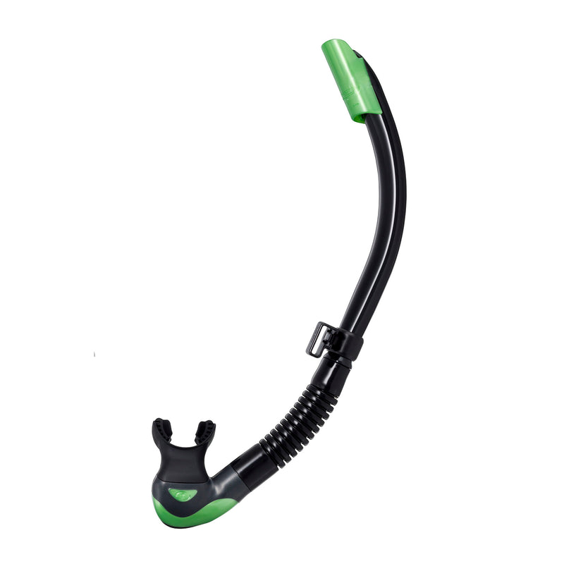 TUSA Black Silicone Platina Hyperdry II Semi Dry Top Snorkel