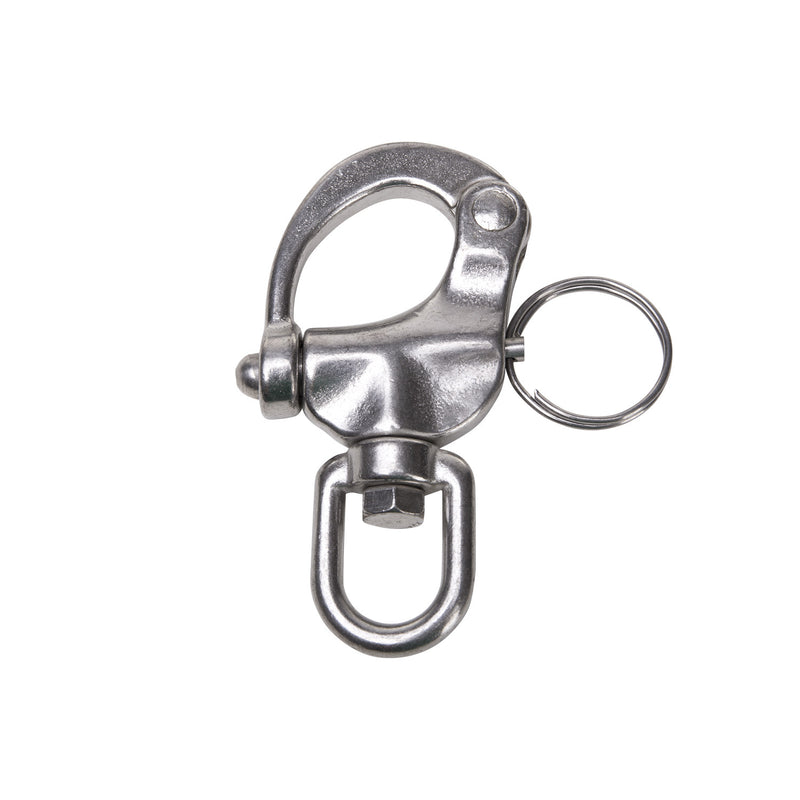 IST Stainless Steel Swiveling Shackle Clip, 3.4 Inch (8.7cm)