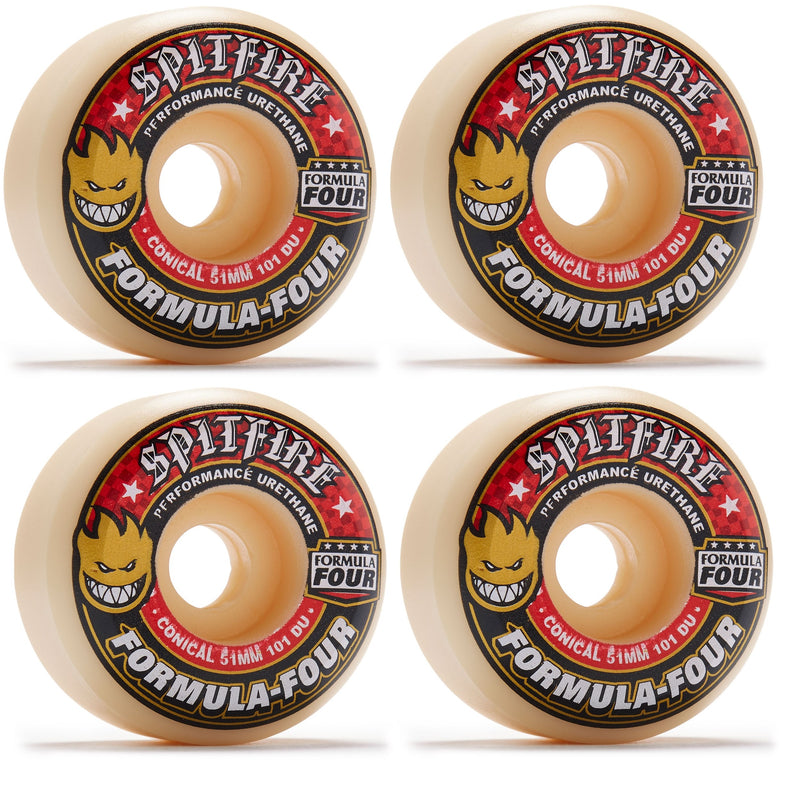 Spifire 51mm Formula Four Conical Skateboard Wheels