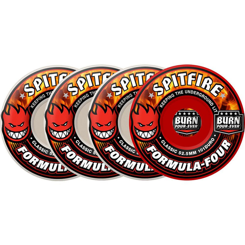 Spitfire 54.5mm Formula Four Classic Skateboard Wheels