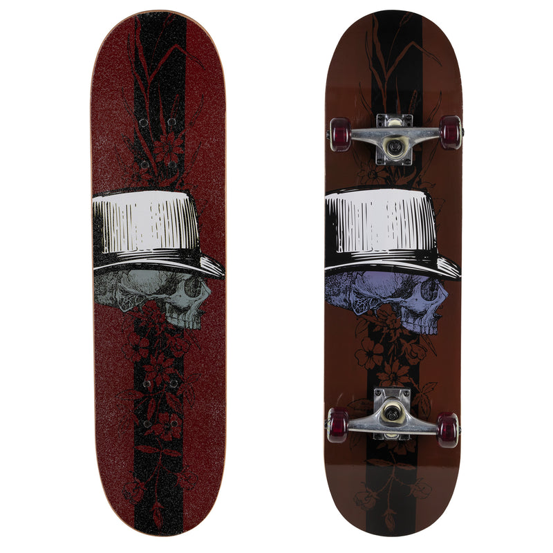 Shop709 Complete Skateboard With Graphic Sprayed Grip