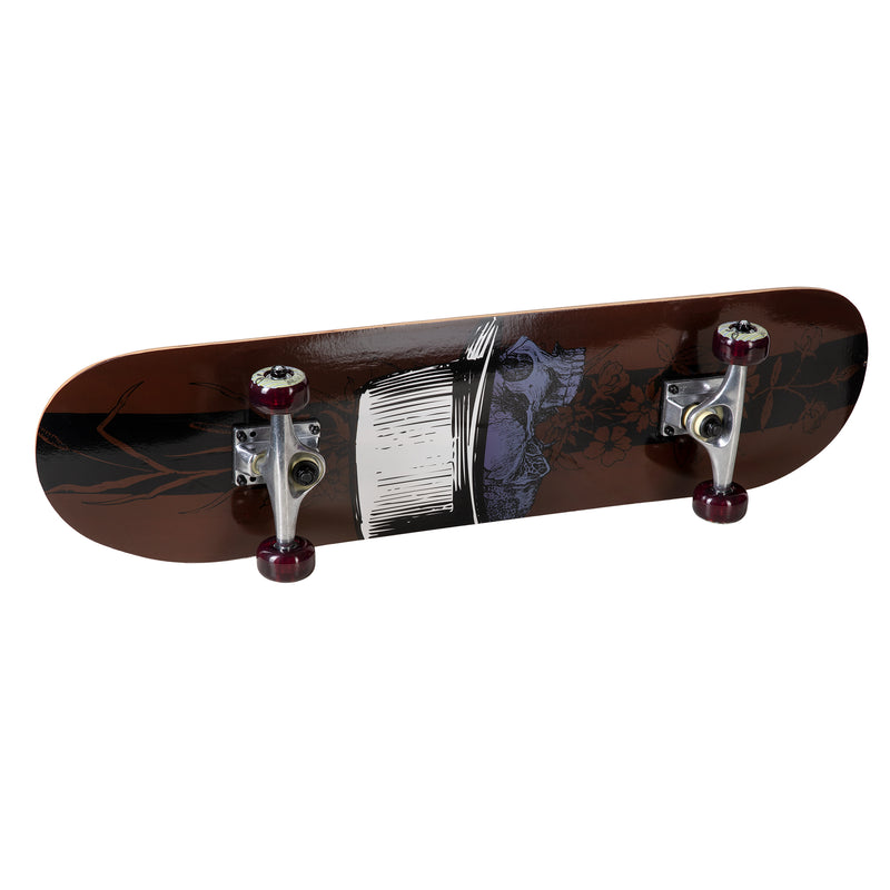 Shop709 Complete Skateboard With Graphic Sprayed Grip