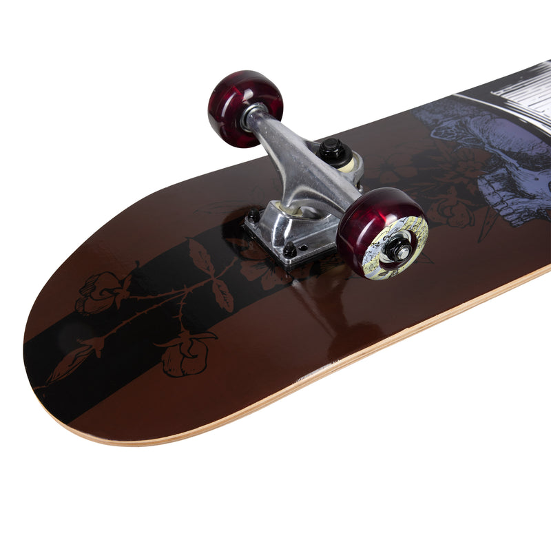 Shop709 Complete Skateboard With Graphic Sprayed Grip