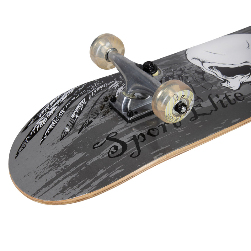 Shop709 Complete Skateboard With Graphic Sprayed Grip