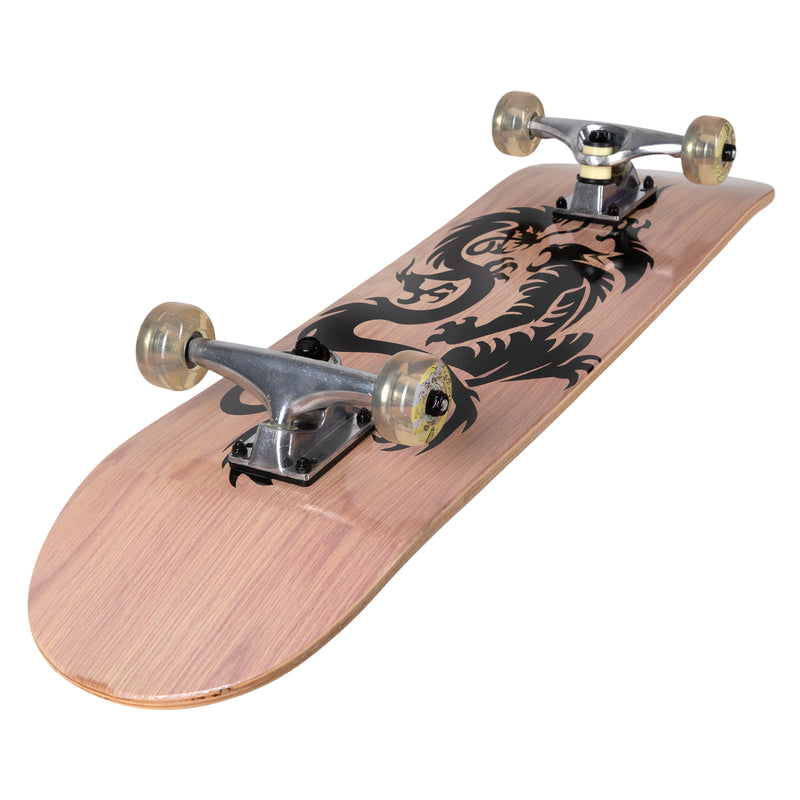 Shop709 Complete Skateboard With Graphic Sprayed Grip